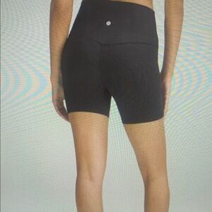 Women's Black High-Waisted Shorts